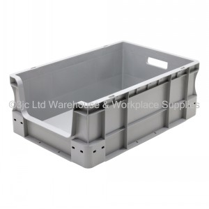 Heavy Duty Stacking Euro Box 60cm 45 Litre Open Front